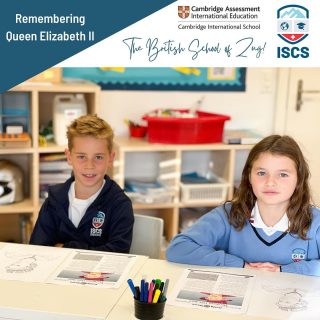 Today, we remember and reflect on the life on Queen Elizabeth II.

ISCS, The British School of Zug is joining millions of people worldwide to pay its respects and mark the extraordinary reign of Queen Elizabeth II on Monday 19th of September 2022.
 
Students at the school will be participating in a series of activities designed to reflect on the Queen’s life and her impact as the UK’s longest serving monarch. 
 
During a special Assembly, students and teachers will pay tribute to the Queen as an extraordinary leader, whilst also learning about her, and the Royals' affiliation with Switzerland. 
 
Mr Ryan Hopton, Deputy Head of Secondary at ISCS and Member of the Chartered College of Teaching, said “The death of HRH Queen Elizabeth II marks the end of an era in British history, politics and culture.  An immensely recognisable figure, her role and actions as Head of State for the UK and other Commonwealth nations will be remembered around the world.  She was often the only female figure among the male-dominated world of leaders and politicians and strove to move the UK, and its monarchy, into the 21st century whilst maintaining a sense of tradition.  As a diplomat, her role in international relations has been significant.”
 
ISCS teachers have prepared inspiring and engaging resources for the students, who will be able to participate in art projects, history sessions, research, poem recitals amongst others. A special British lunch and “English Tea” and lunch will be served to honour one of the most significant people in our history. 
 
James, 7 years old, originally from the UK said “The Queen was a very inspiring leader, because she was kind and always supported young people around the world.” Bea, 9 years old, originally from the UK remarked: “I think the Queen was an extraordinary person, because she devoted her whole life to serving others and always pushed world leaders to commit to saving our planet”.

#britishschool #queenelizabeth  #expatsinswitzerland #expatsinzug #britsinswitzerland #britishinswitzerland #zug #cham #zugcity #steinhausen #hünenberg #unterägeri #internationalschool #cambridgeschool #internationalstudents