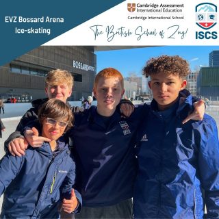Another fantastic afternoon for our students enjoying ice skating at the EVZ Bossard Arena. This time, the secondary students and teachers took to the ice, some to show off the moves, and some to learn! 

For more photos head over to our Facebook page!

#iceskating #internationalschool #cambridgeschool #cambridgeinternationalschool #cambridgeinternational #zug #cham #hünenberg #baar #students #highschool #secondaryschool
