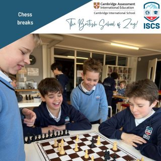 Primary students keep choosing chess over outdoor breaks! Even the the Head of Primary can’t resist! 

Did you know? Chess has been persuasively linked with improving children's concentration, problem-solving, critical, original and creative thinking – and even mathematical abilities. It is also said to help with memory storage and how young brains manage information. Chess is also particularly helpful for integrating students. While they learn a new language, chess can help them engage with other children and adults without needing good linguistic skills.

Getting students to play chess is a great way to get them offline. It allows them to unplug from the devices and engage in real-life, educational gameplay.

What about secondary students? Well - they are currently in a tournament! Stay tuned - we will share more soon! 

#chess #cambridgeschool #cambridgeinternationalschool #cambridgeinternational #zug #cham #baar #hünenberg #steinhausen #schach #internationalschool #expatsinswitzerland #expatsinzug