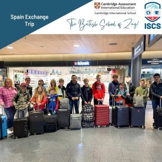 Hello from the airport ????????????A group of our secondary students is ready to travel to Sage College Jerez in Spain. This incredible opportunity allows them to immerse themselves in Spanish language, history, and traditions, while continuing their education in a new and captivating environment.  Our sister school, Sage College Jerez (a boarding school), is known for providing an excellent education, and its students come from around the world. Our students will have the chance to learn and socialize with fellow students whether it’s during classes, after school sport activities at Sage’s fantastic sport facilities, and while exploring the fascinating streets of Jerez, the beautiful cities of Seville and Cadiz.  Participating in a Spanish school exchange, like the one with Sage College Jerez, presents students with numerous academic advantages. While following the same curriculum, students have the opportunity to broaden their perspectives by immersing themselves in a different educational setting. Interacting with teachers and students from diverse backgrounds allows for a rich cultural exchange. This exchange fosters academic growth, cross-cultural understanding, and language proficiency.  We wish our students an exciting and safe trip to Sage and we look forward to hearing about their educational and cultural experiences.  #spanishexchange #schooltrip @sagecollege_jerez #internationalschool #cambridgeschool #cambridgeinternationalschool #cambridgeinternational #switzerland #myswitzerland #zug #cham #steinhausen #baar #hünenberg #privategymnasium