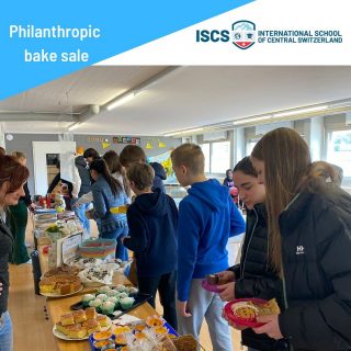 Our philanthropic bake sale is finally taking place! Everyone was surprised by just how many delicious items are on sale. We would like to take this opportunity to say a massive THANK YOU to all the students, parents and staff who baked and bought cakes. You always go above and beyond to help others. We cannot be prouder to be part of this community. Well done to our Student NGO for all your planning and execution and to PO for massive help on the day.

We can reveal that so far the bake sale has raised over 1200chf, but we are still open! 

Today also saw our very first “Non-Uniform Day”. Students could choose to come to school in their favourite outfits and donate money to our cause. We will reveal the final amount raised as soon as the money is counted. 

ISCS - You are the best! 

#bakesale #studentexchange #internationalschool #cambridgeschool #cambridgecurriculum #schoolsofinstagram #internationalstudents #internationalstudentlife #switzerland #myswitzerland #students #studentslife #alevels #highschool #zug #cham #hunemberg #baar #zurich #luzern #zugschool #zurichschool #swissschool #unterageri #ageri #teachersofinstagram #teacherslife #trachers #internationalschools
